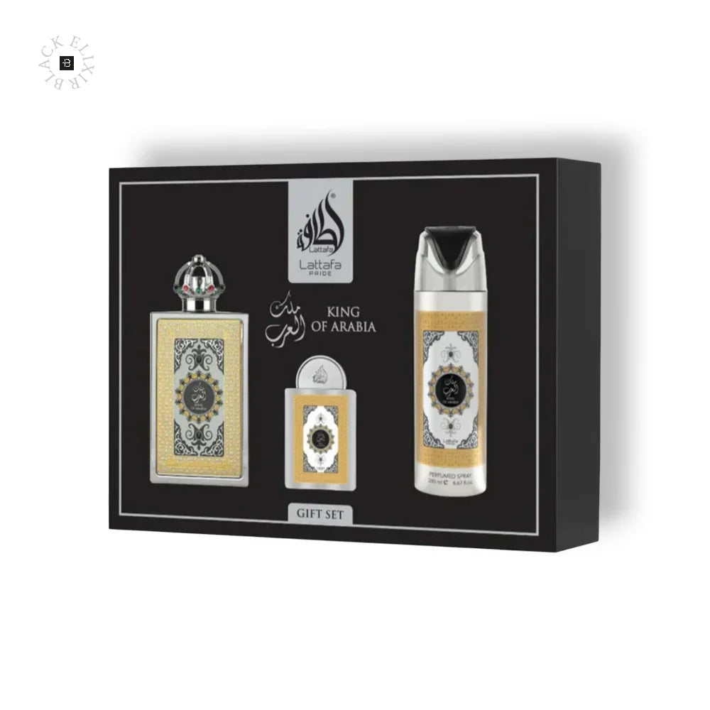 Lattafa Pride King of Arabia Geschenkset Eau de Parfum