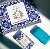 CASA AMALFI BLUE MAIOLICA 3 SEIFEN-GESCHENKSET