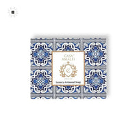 CASA AMALFI BLUE MAIOLICA 3 SEIFEN-GESCHENKSET